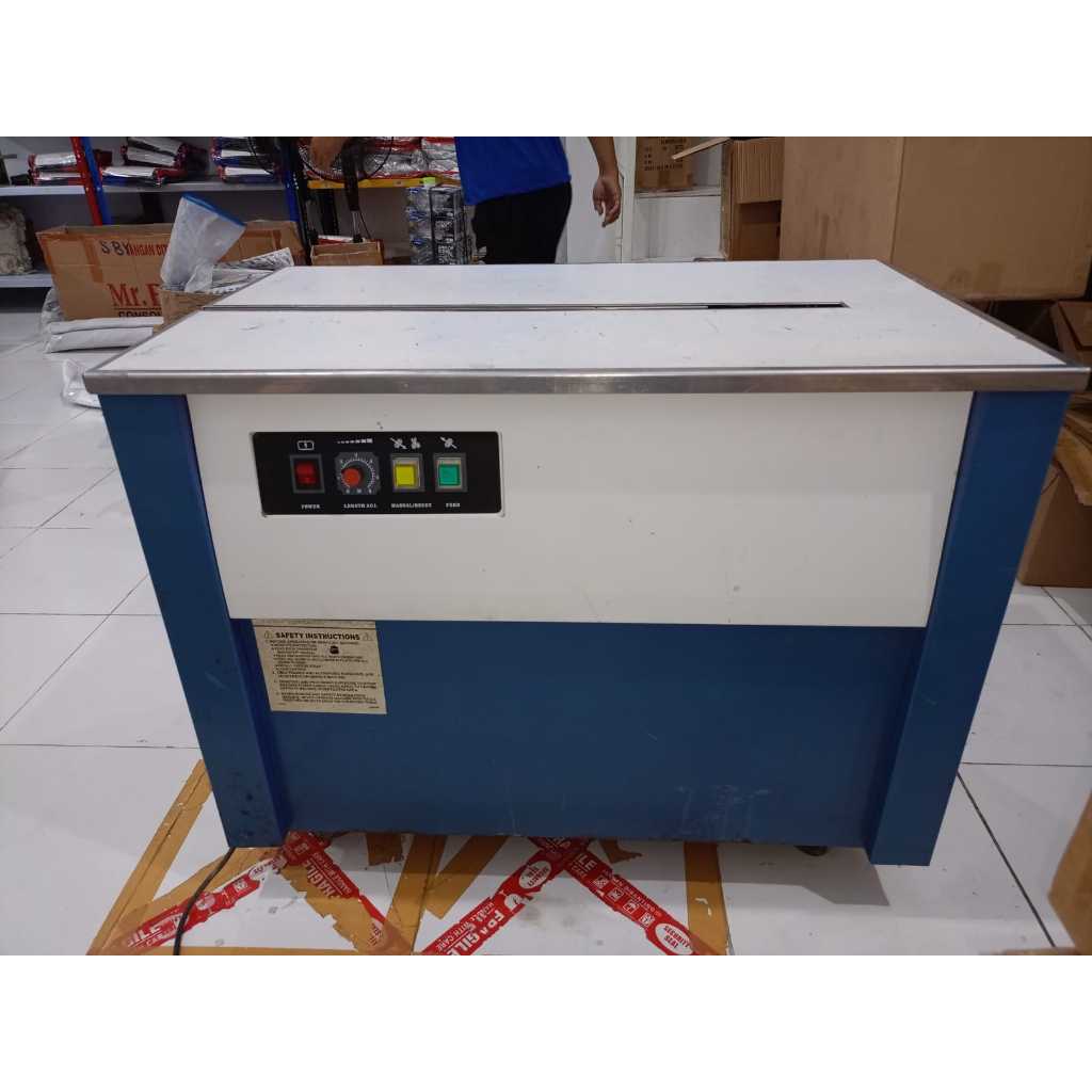 Mesin Packing / Mesin Stapping Band / Mesin Pengikat Tali Kardus Otomatis