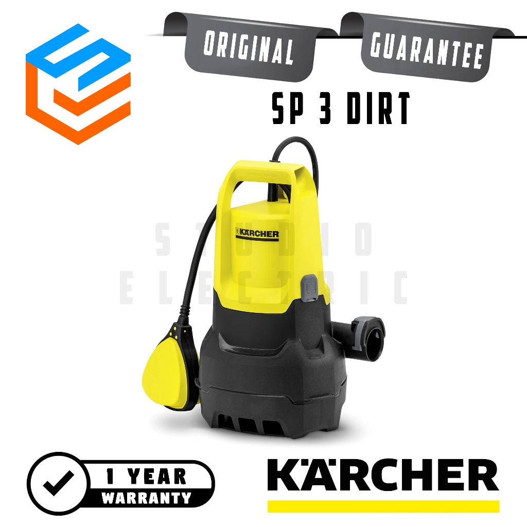 Karcher SP3 / SP 3 Dirt Pompa Celup Drainage Submersible Pump