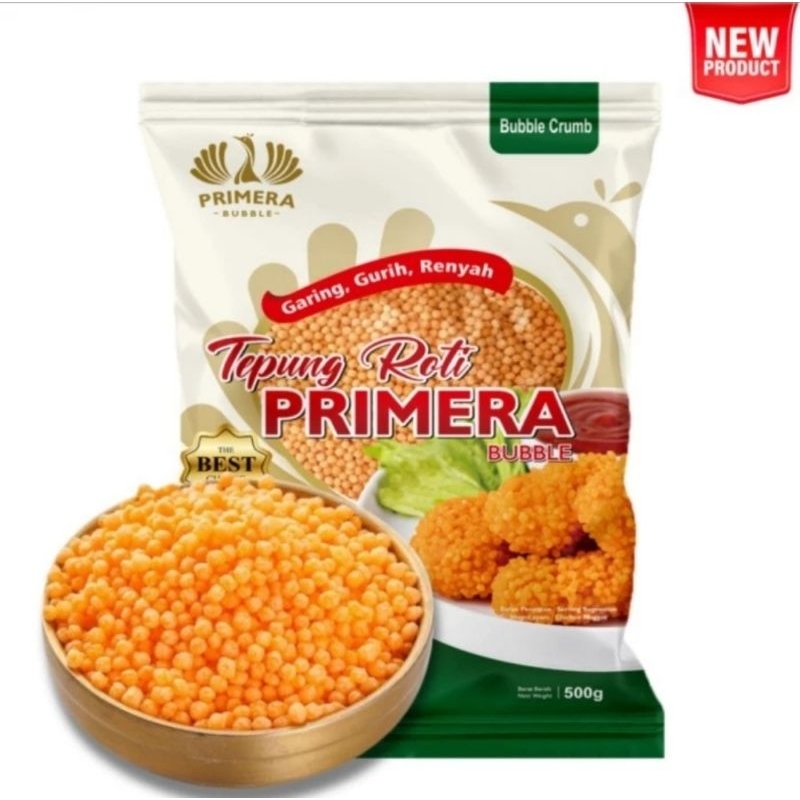 

Primera Panko Bubble Crumbs Tepung Roti Panko Bubble ala kan zler 500gr