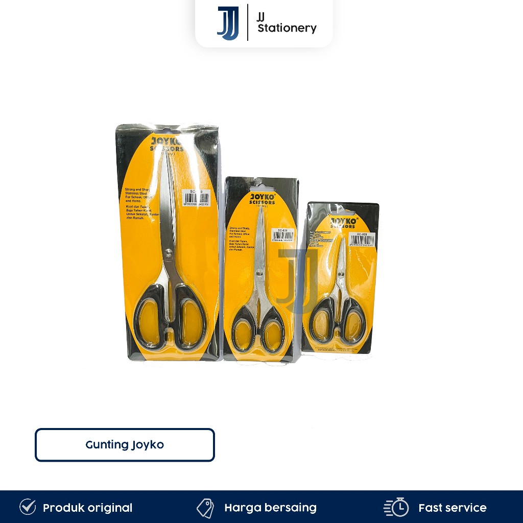 

[1 Pcs] Gunting Joyko Ukuran Kecil, Sedang / Tanggung & Besar SC 828-838-848