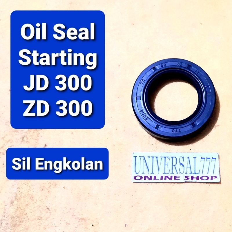 JD300 Oil Seal Starting JD ZD 300 Sil Engkol Engkolan oli olie ZD300