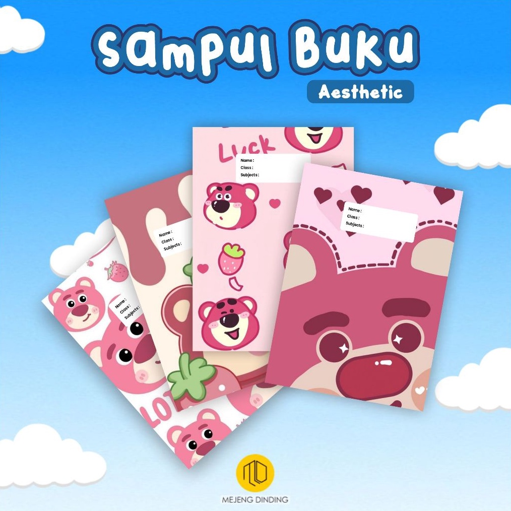 

SAMPUL BUKU AESTHETIC ISI 1 PCS SAMPUL BUKU MOTIF LOTSO TOY STORY SAMPUL BUKU BOOK COVER A5B5 Sampul Buku Kotak Sampul Buku Aesthetic Book Cover Kertas Kado Wrapping Paper Kertas Sampul SAMPUL BUKU CUSTOM DESAIN 2 ART Z5N3