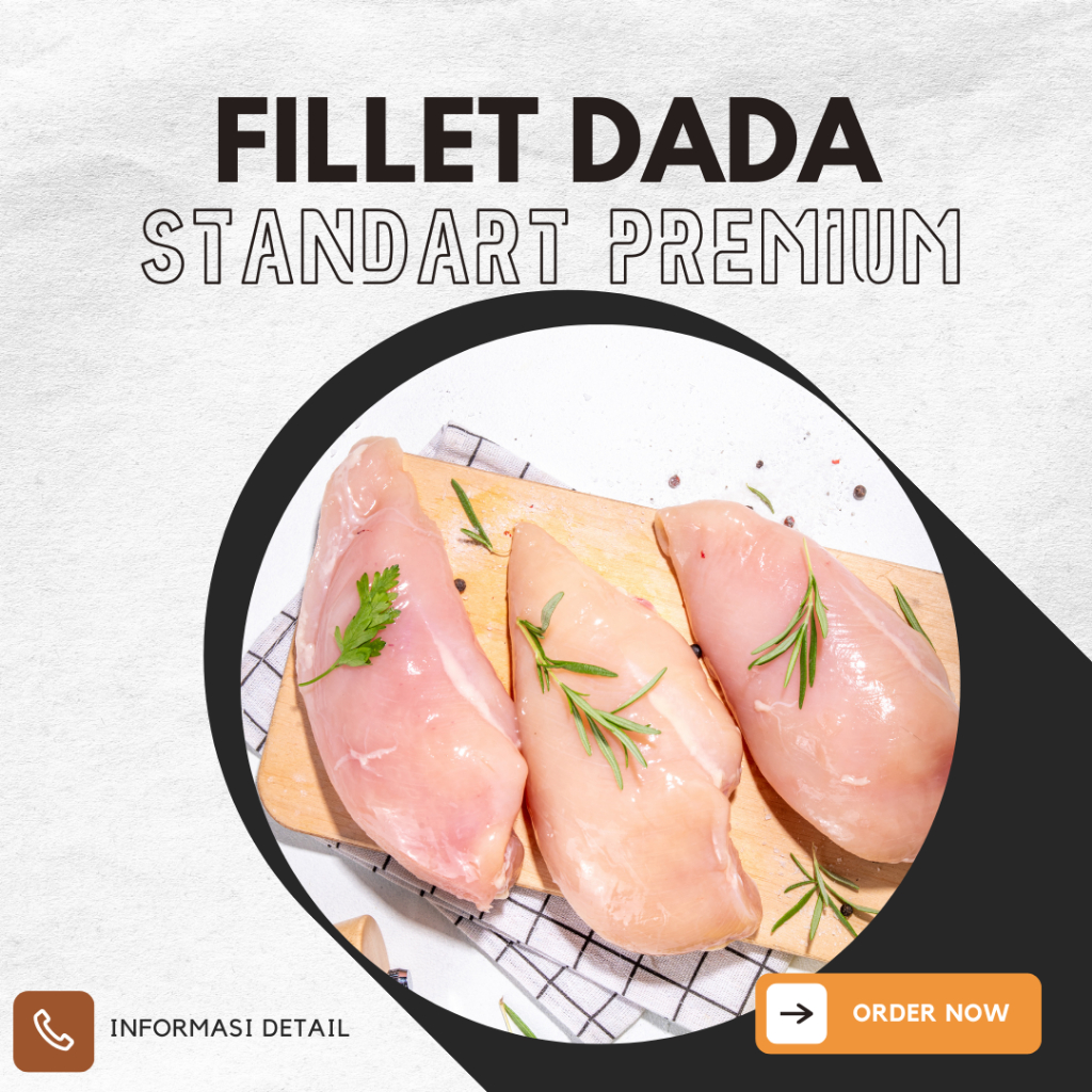 

Premium Fillet Dada ayam 1 Kg
