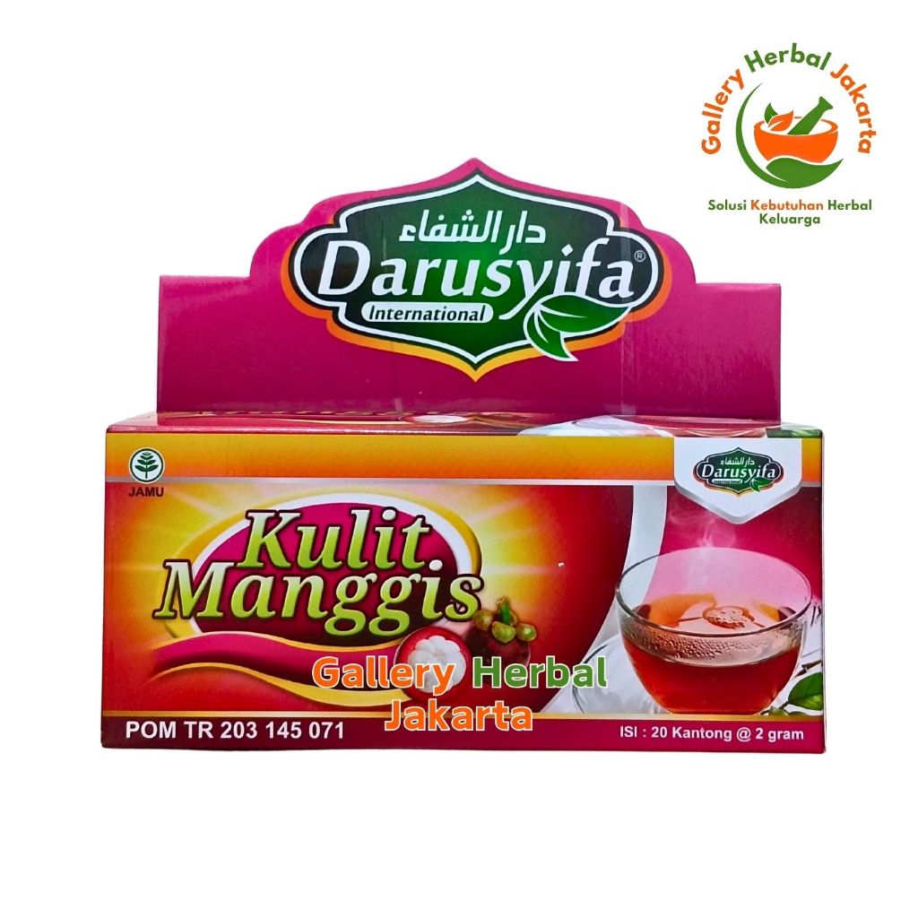

Teh Celup Kulit Manggis Darusyifa