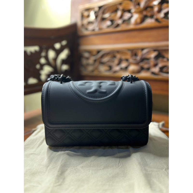 [PRELOVED] TB FLEMING SMALL CONVERTIBLE GEN 2 BLACK MATTE