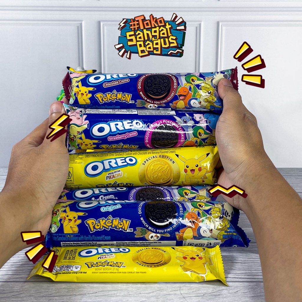 

Oreo Pokemon Biskuit Special Edition 119.6g