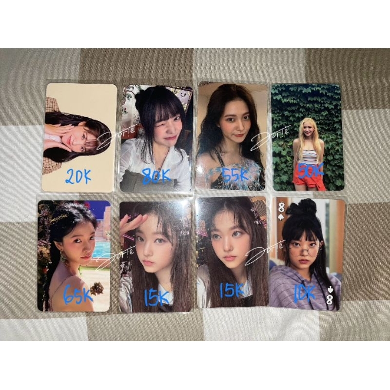 Photocard yeri redvelvet red summer jasmine pesta appmus