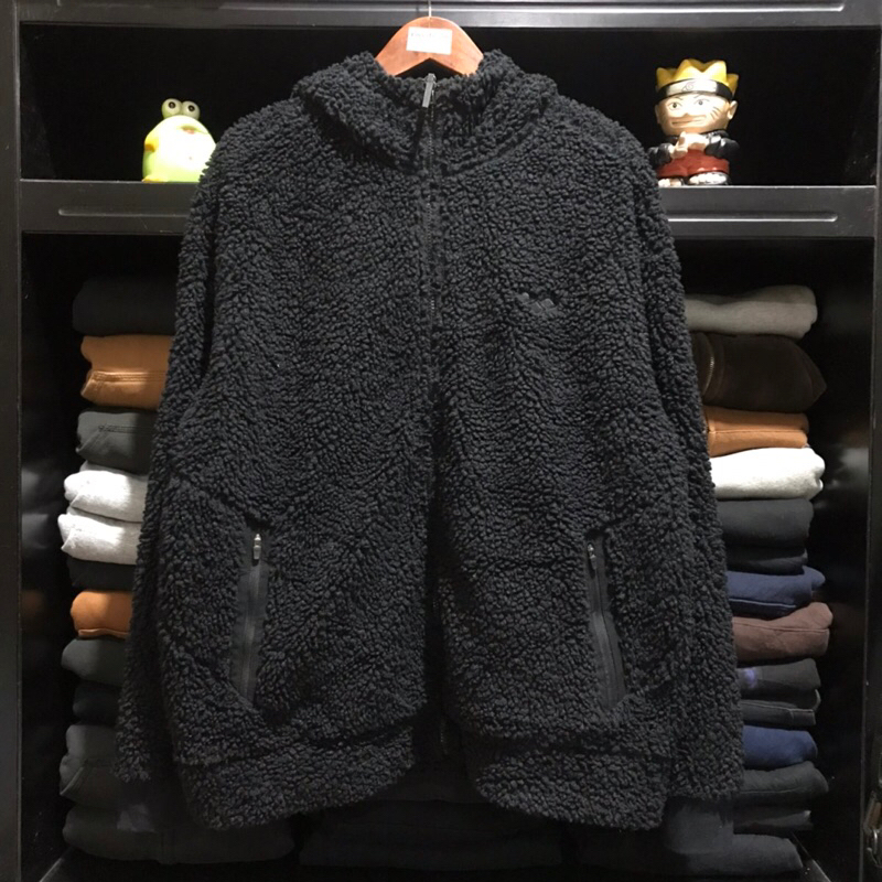 zip hoodie arena sherpa luar 2nd