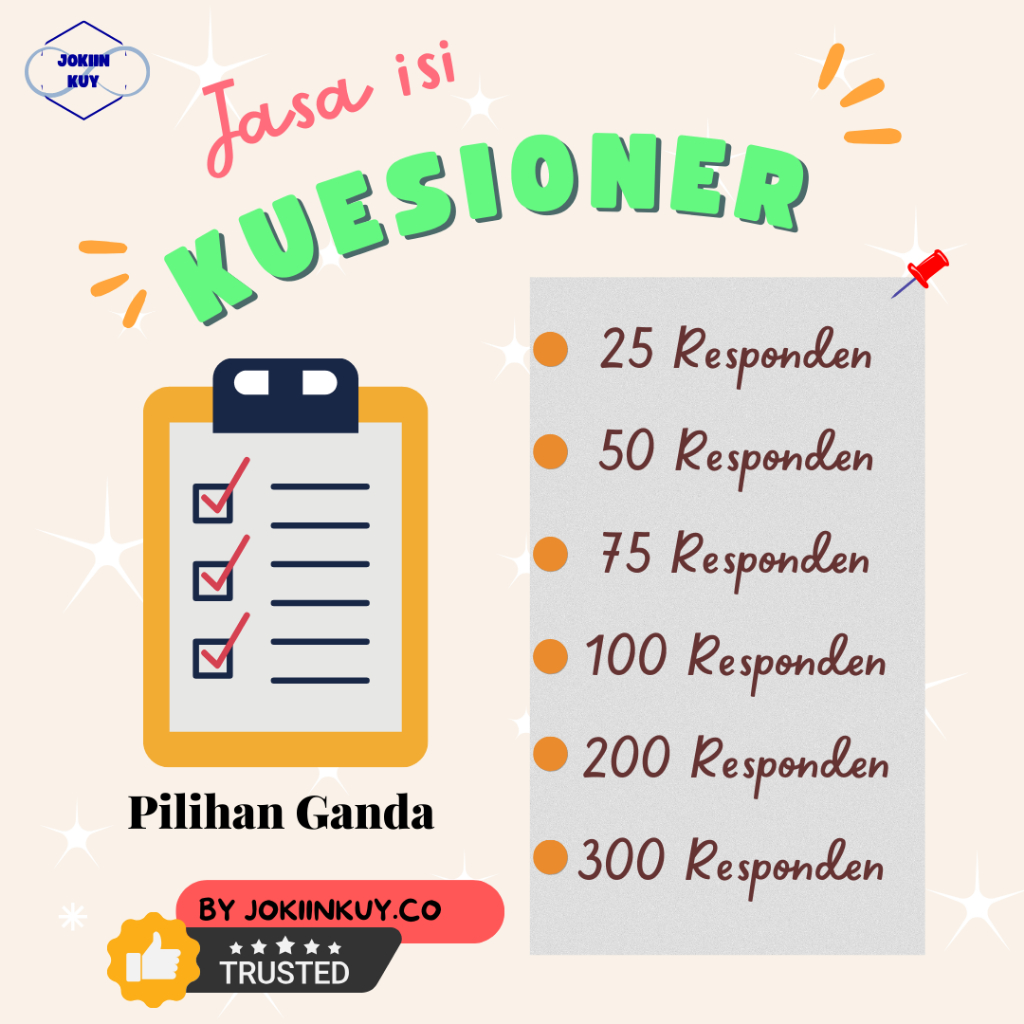 Jasa Isi Kuesioner PG | Kuesioner Online