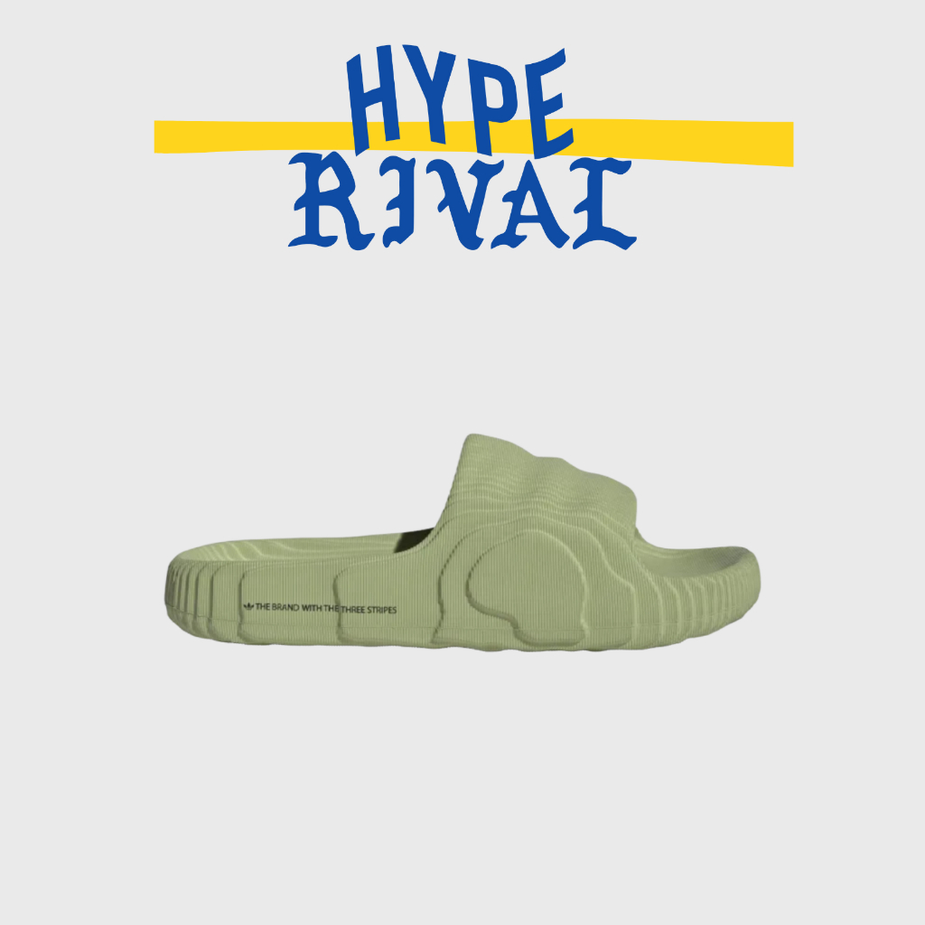 Adidas Adilette 22 Magic Lime (100% Original)