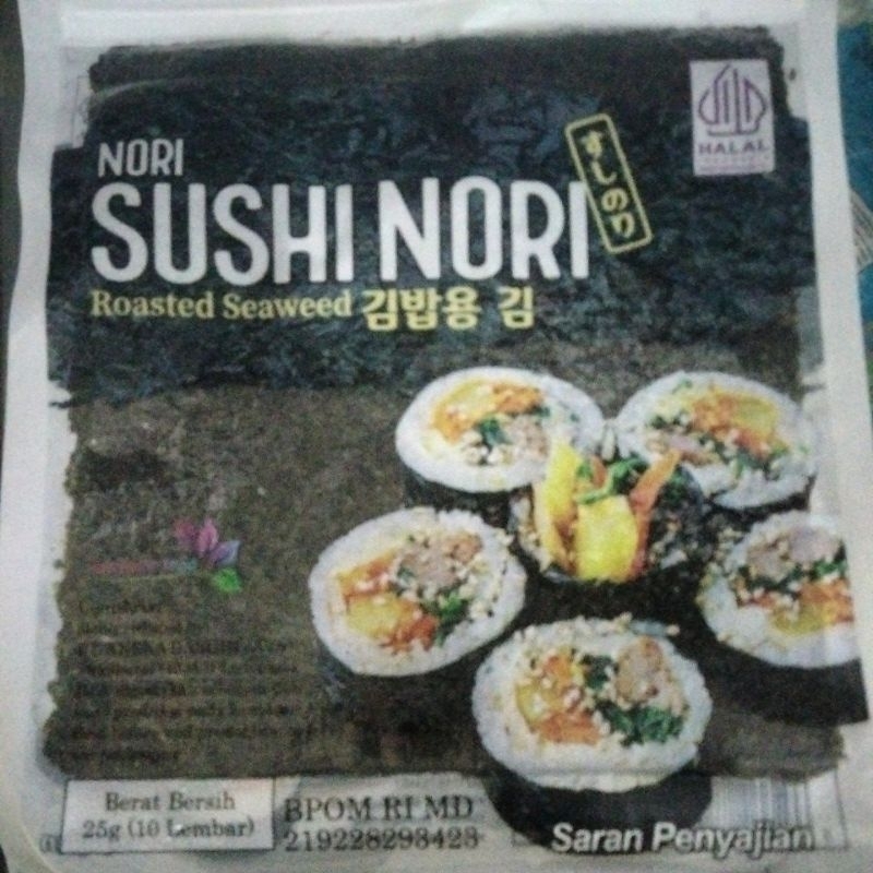 

SUSHI NORI ISI 10 LEMBAR