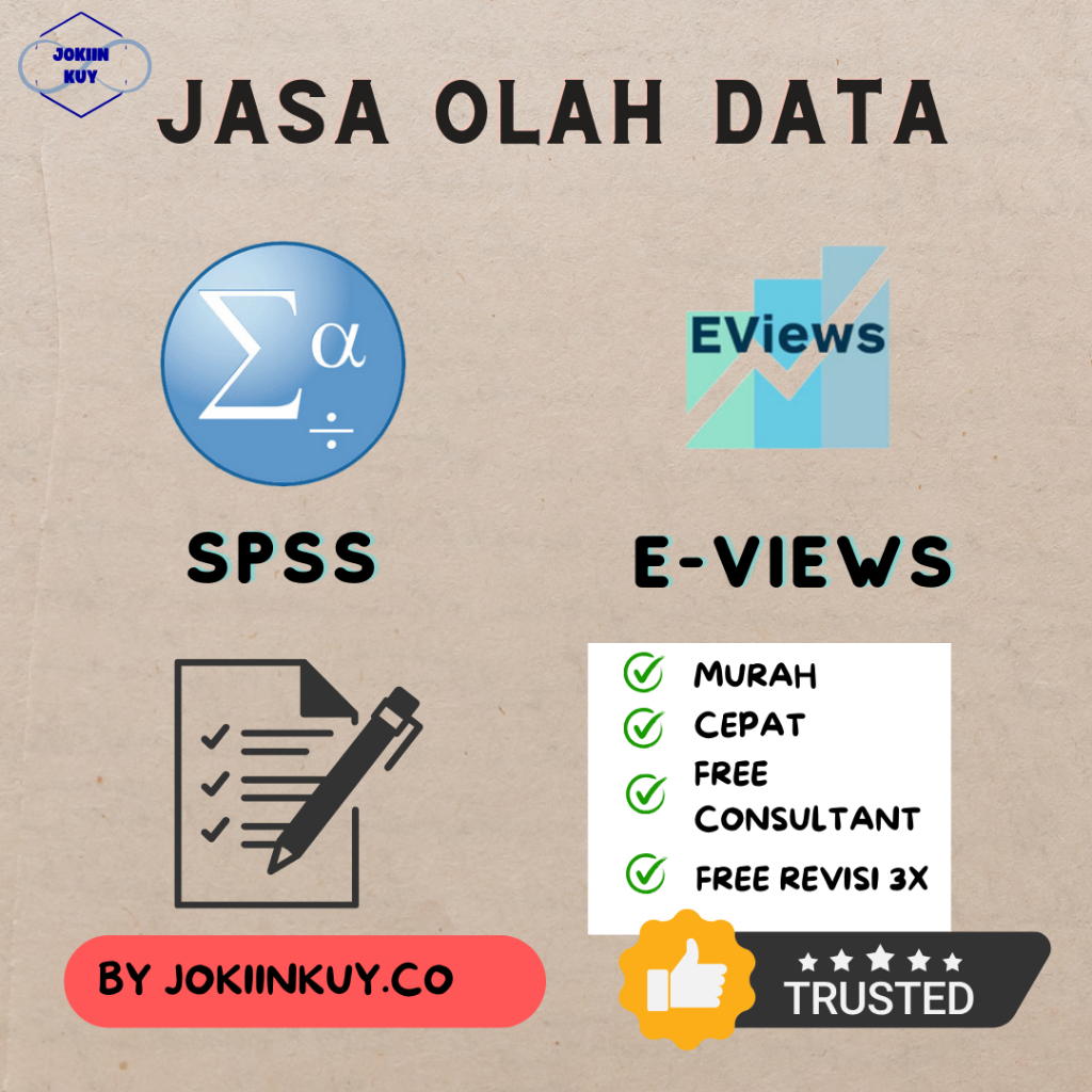Jasa Olah Data Eviews SPSS | DATA PANEL