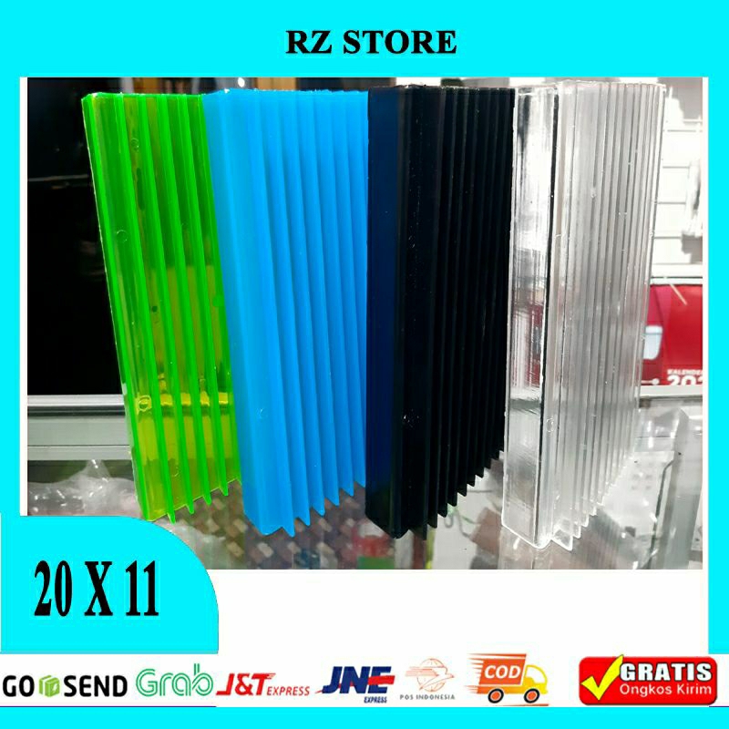 

Dudukan Kartu Perdana Voucher/Tempat Kartu Perdana Akrilik 2 mm