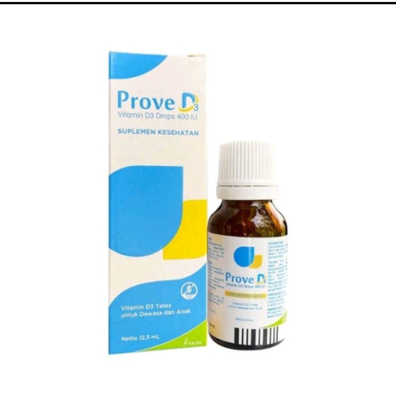 Prove d3 drop-vitamin d3 400IU 12,5ml untuk bayi