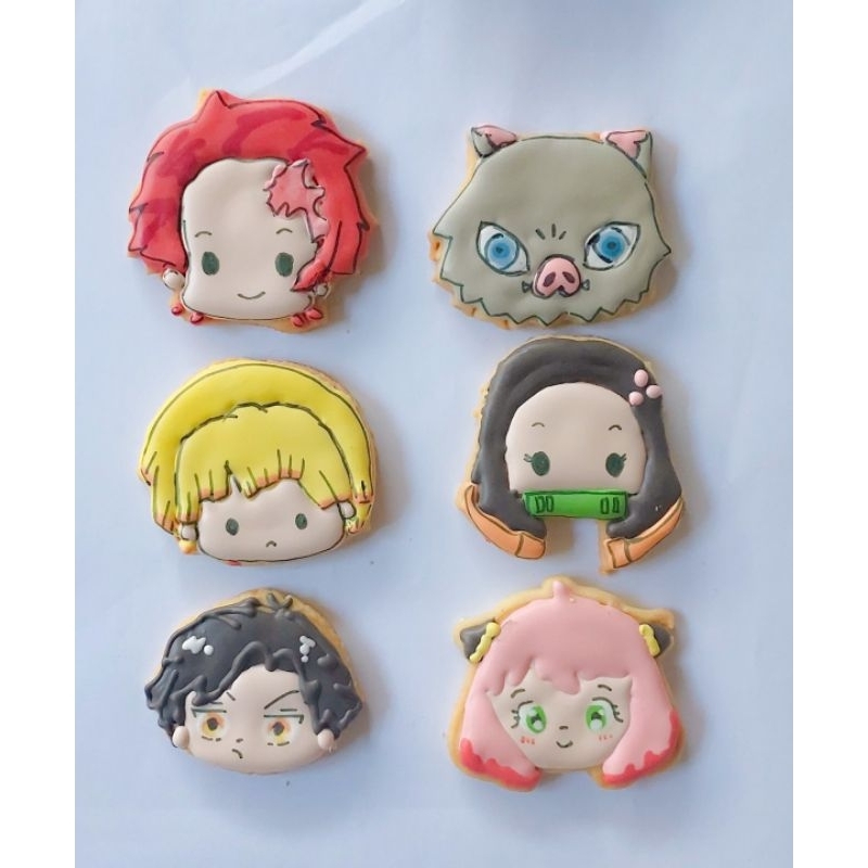 

cookies karakter anime anya damian demon slayer