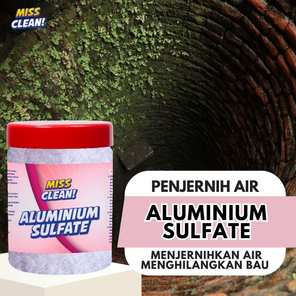(COD) Bubuk tawas aluminium sulfate pembersih air sumur yang kuning penjernih air kolam renang air s