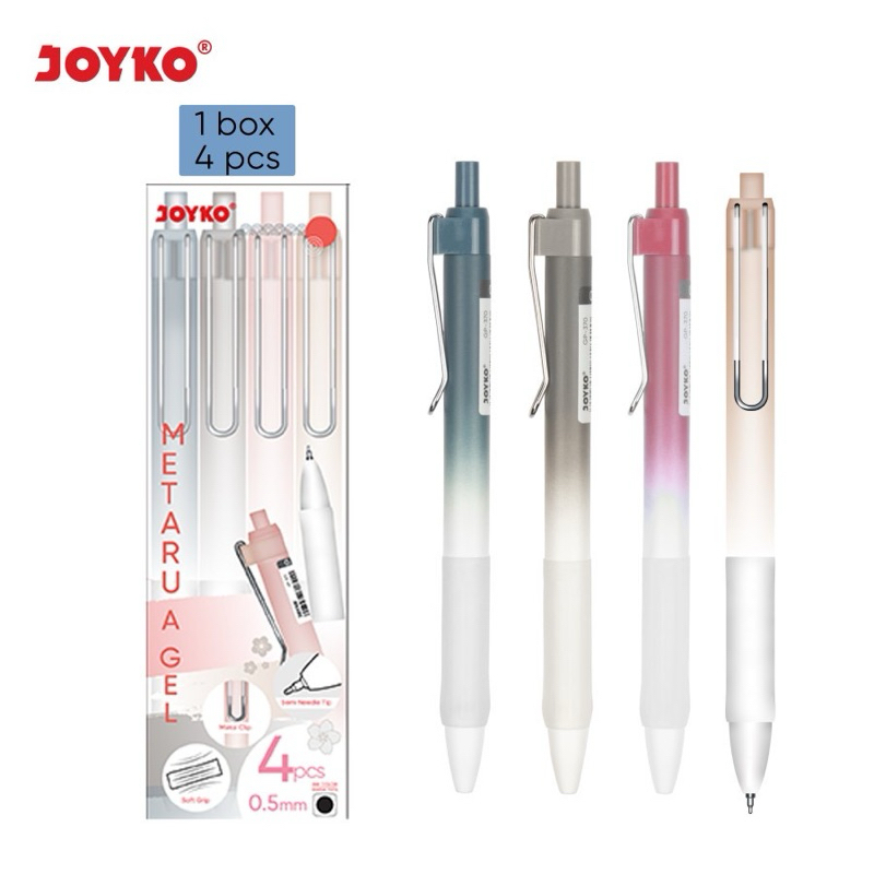 

[4 PCS] JOYKO GEL PEN METARU A GEL GP-370