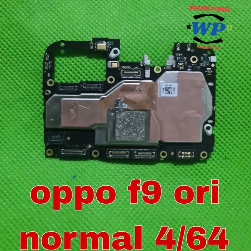 MESIN OPPO F9 ORI BUKAN REFURBISH HIDUP NORMAL TINGGAL PAKAI RAM 4/64