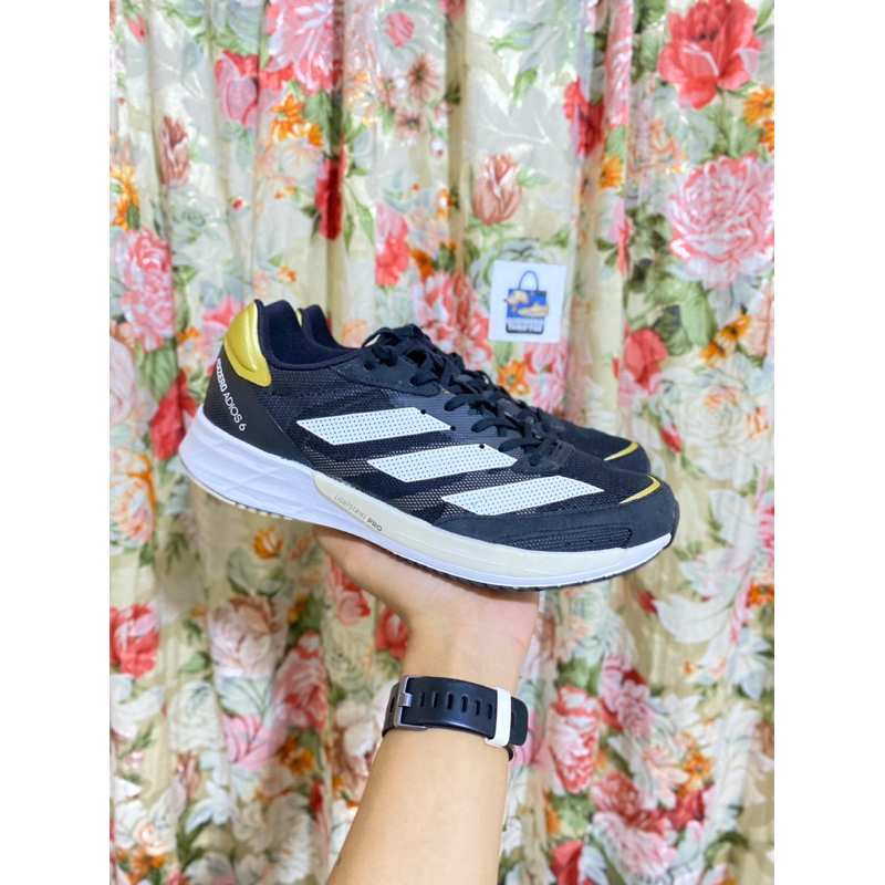 Adidas Adizero Adios 6 Black Gold Metalic // H67511