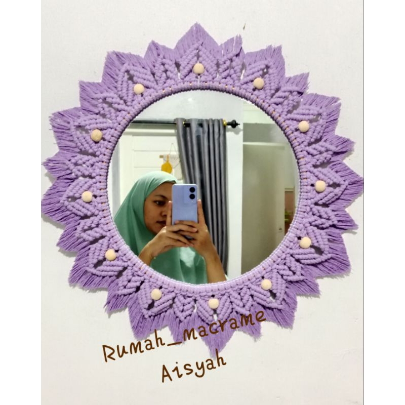 MACRAME CERMIN AESTHETIC|| MACRAME CERMIN MANDALA