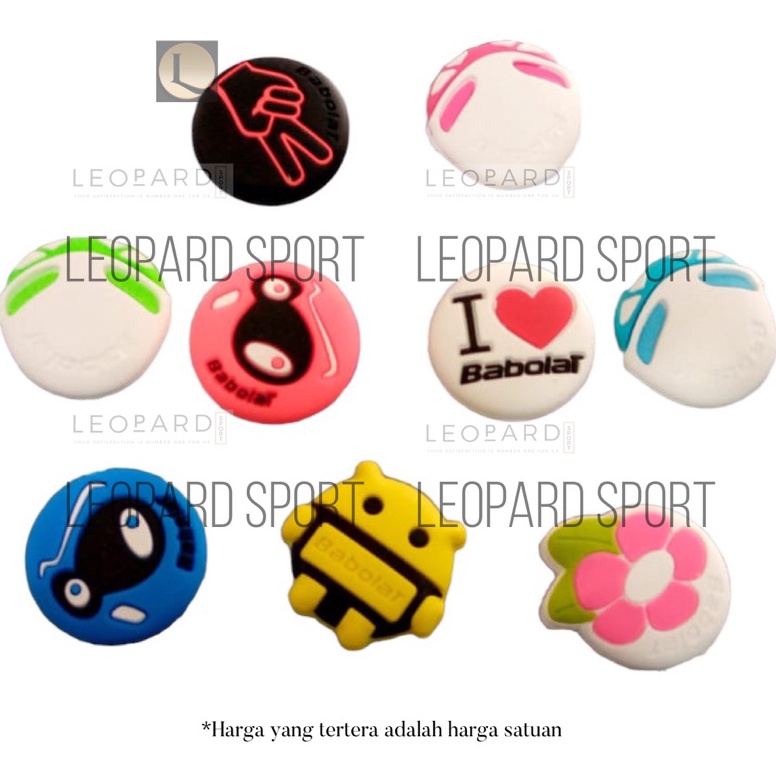 ART Y3J8 Peredam Raket Tenis Babolat Loony Damp  Babolat Loony Damp