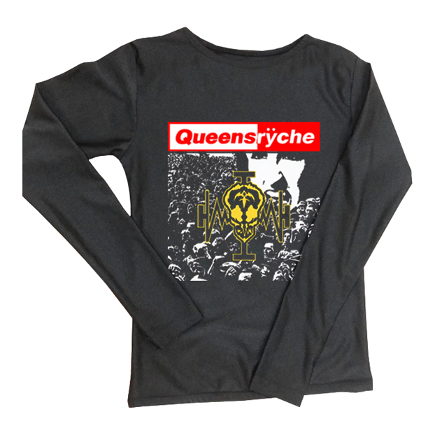 Kaos Queensryche Heavy Metal Band Tshirt 100% Cotton | Tangan Pendek & Tangan Panjang