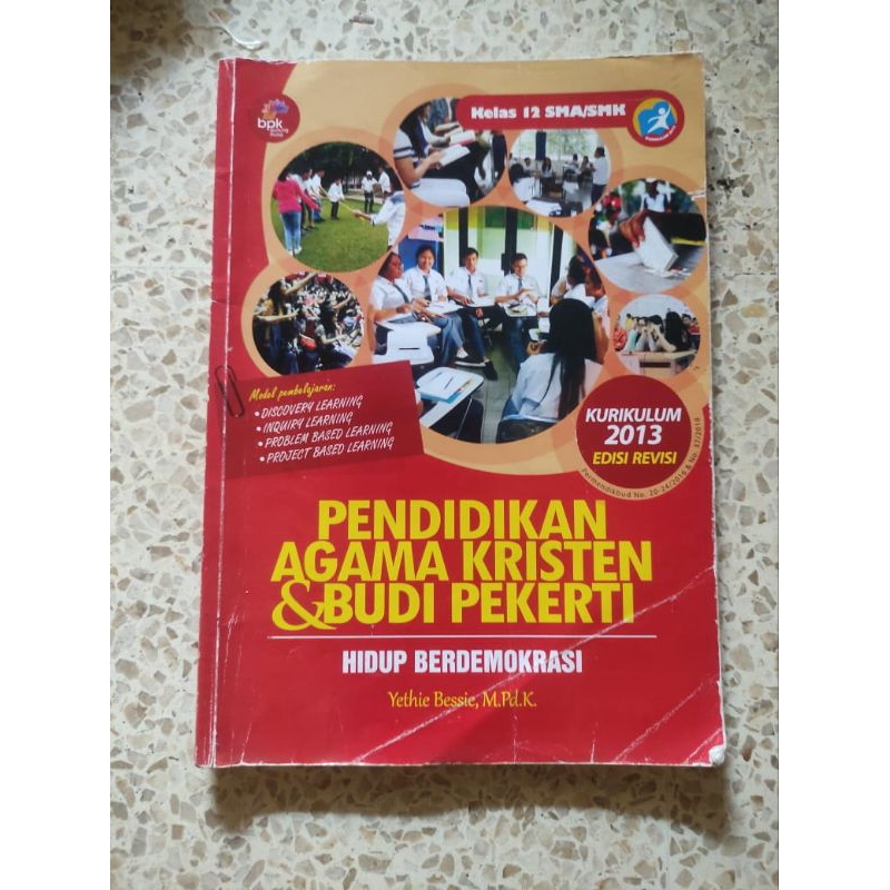 Pendidikan agama Kristen bpk kelas 3 SMA
