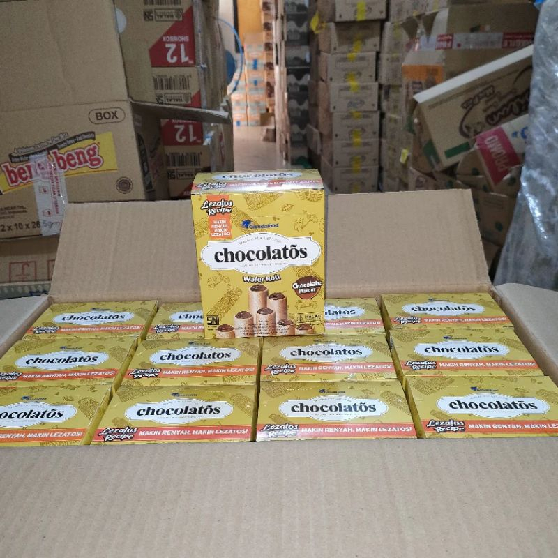 

Gery Chocolatos @500 harga perdus isi 12 box