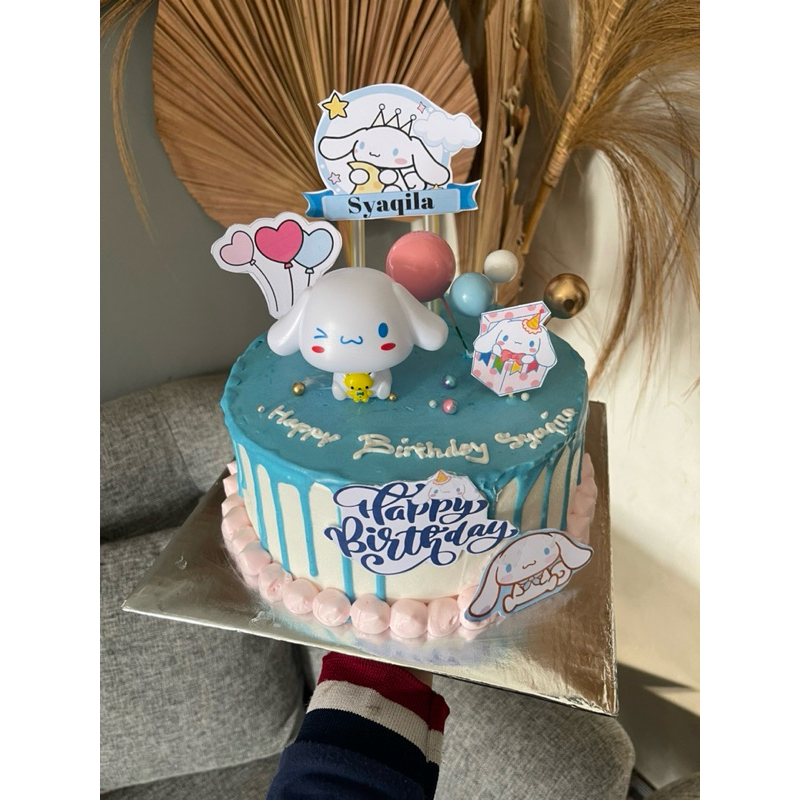 

kue ulang tahun cinnamoroll / kue tart cinnamoroll / cinamorrol / kue ulang tahun / kue tart