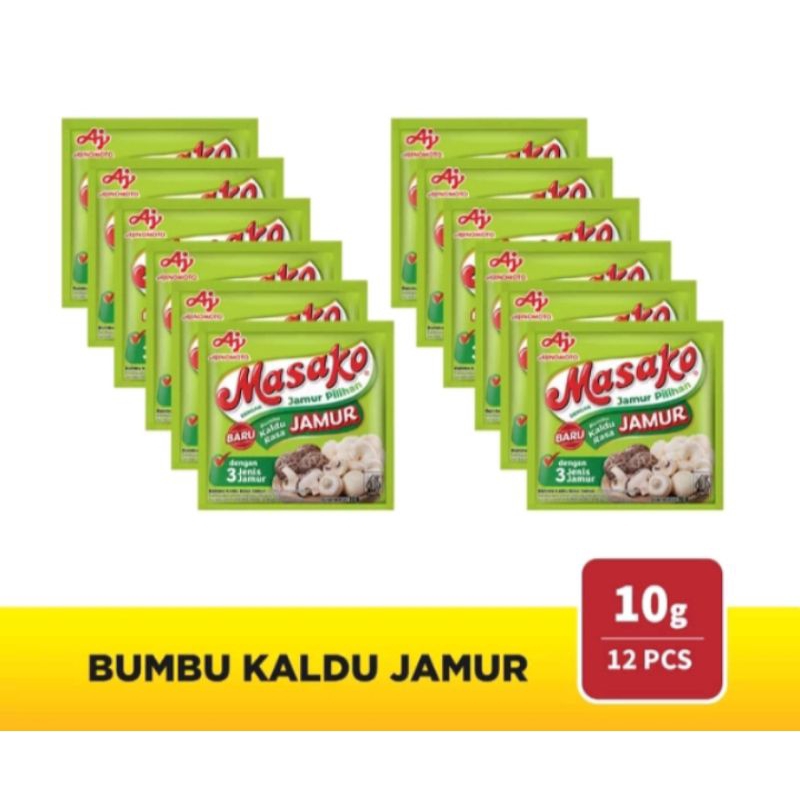 

1renceng masako kaldu jamur,isi 12 sachet