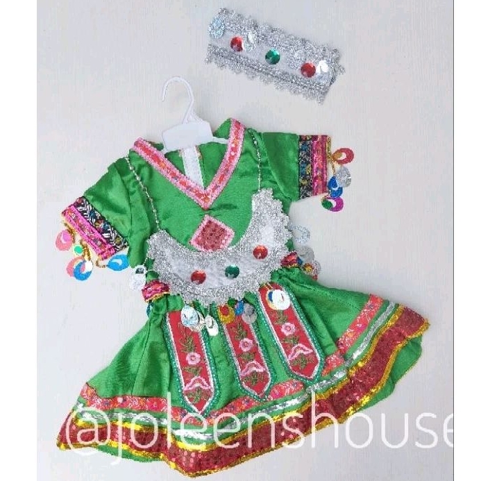Baju Adat Cina Miao Kostum Anak Perempuan