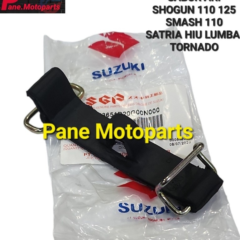 KARET SABUK AKI TAHANAN ACCU SHOGUN 110 125 ARASHI SMASH 110