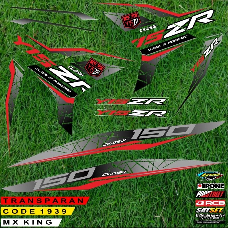 striping transparan mx king