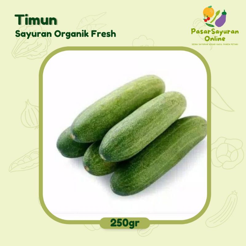 

Timun 250gr gram Asli Murah Sayuran Fresh Segar Express Instan Sameday Bisa 1kg