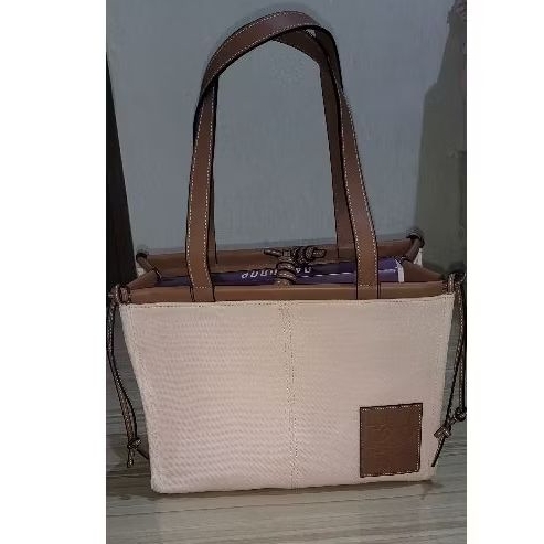 LOEWE Small Canvas Cushion Tote Tote Bag