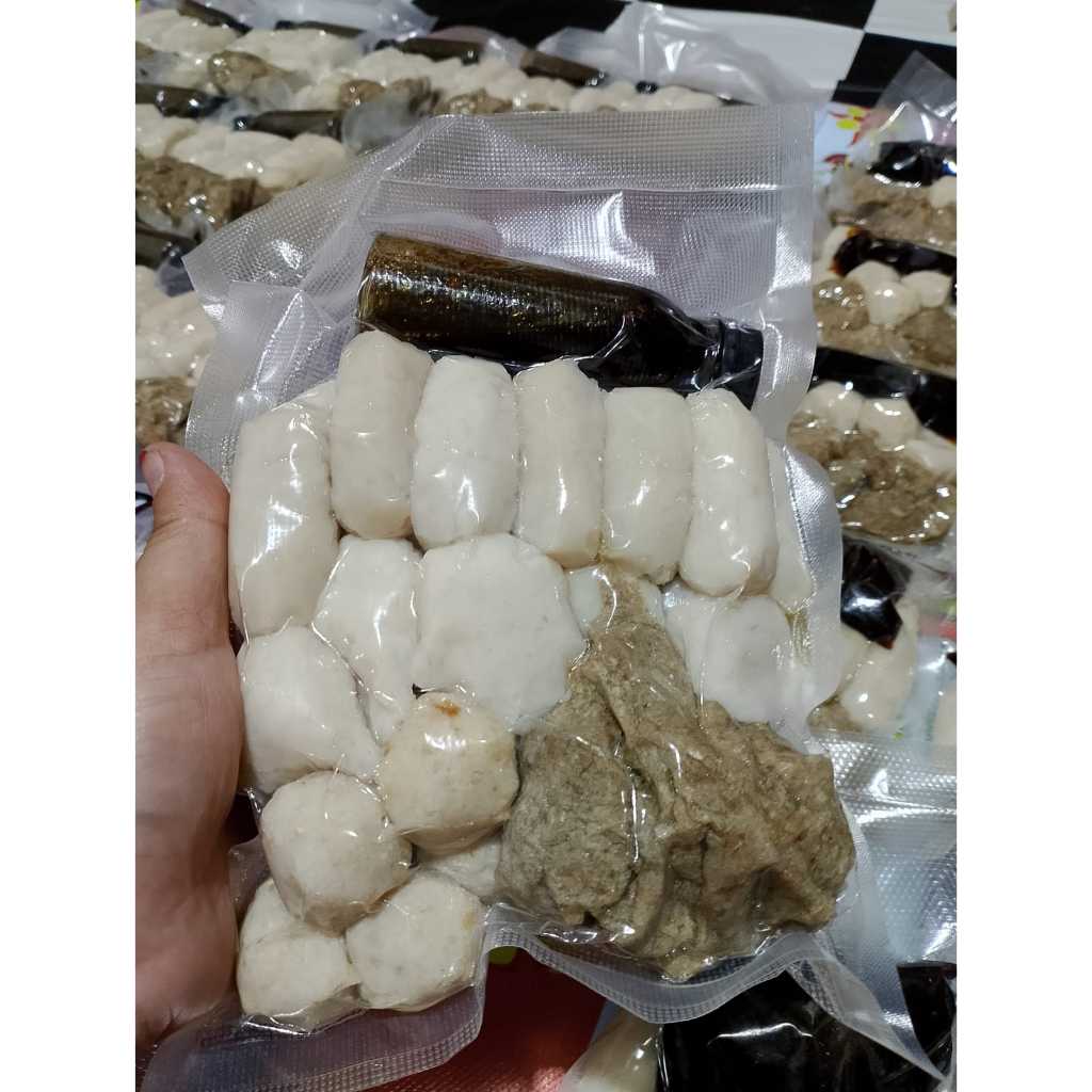 

PEMPEK PALEMBANG ASLI mix kulit,adaan, telor,lenjer, FREE CUKA KENTAL PEDAS