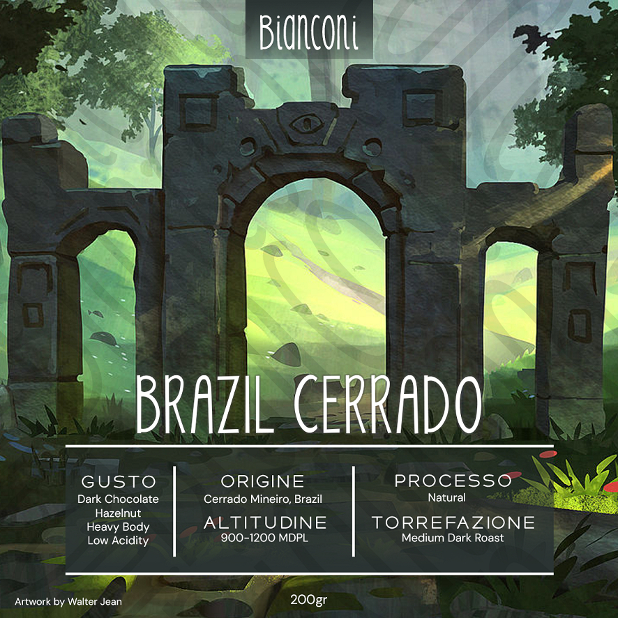 

Arabica Brazil Cerrado - Natural 200gr - Bianconi Caffè Artigiana