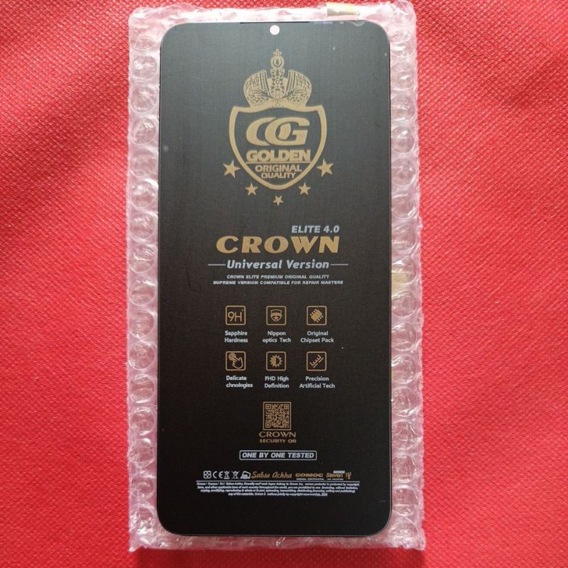 CROWN 4.0 LCD Touchscreen OPPO A16/A16s/A54s/REALME C25/C25s/Narzo 50a