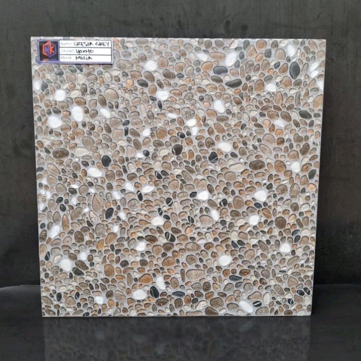 KERAMIK LANTAI 40X40 GRESIA GREY