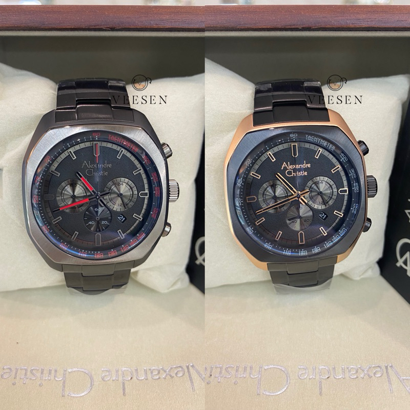 Jam Tangan Alexandre Christie AC 6666 Original Pria
