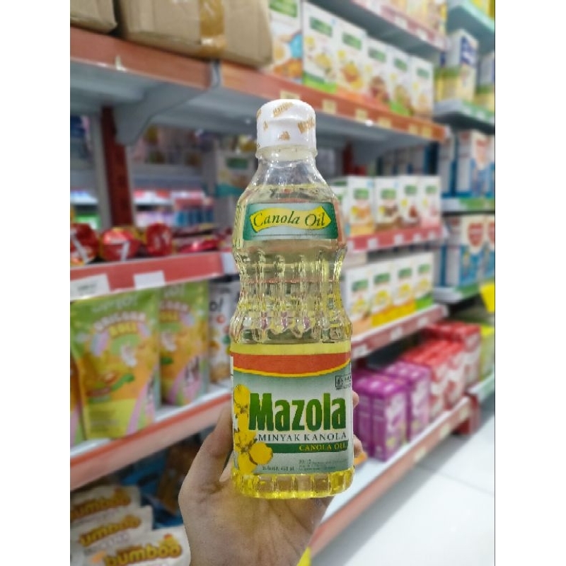 

Mazola canola oil 450ml || Minyak kanola