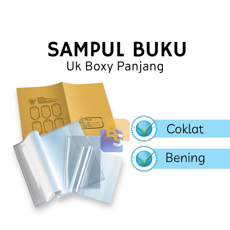 

Sampul Buku BOXY PANJANG Sampul Coklat | Bening | Batik - 5 Lembar