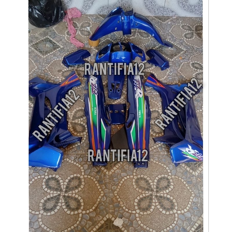 Cover bodi Fizr Full set bodi motor Yamaha Fizr Biru Ungu 97