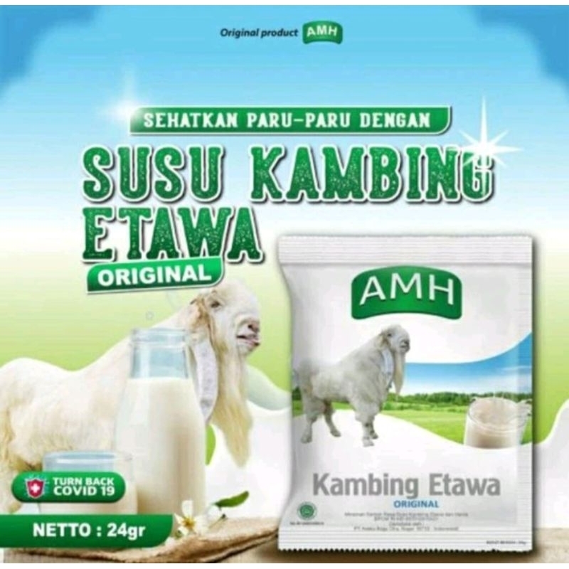 

AMH Susu Kambing Etawa Full Cream (5 Pcs) 24 g