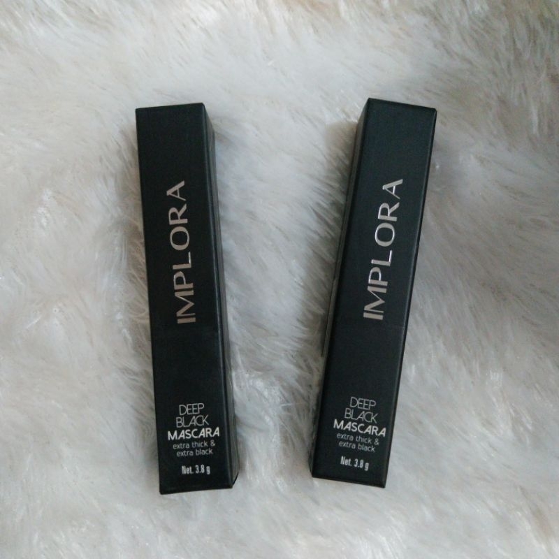 IMPLORA Maskara Waterproof Black