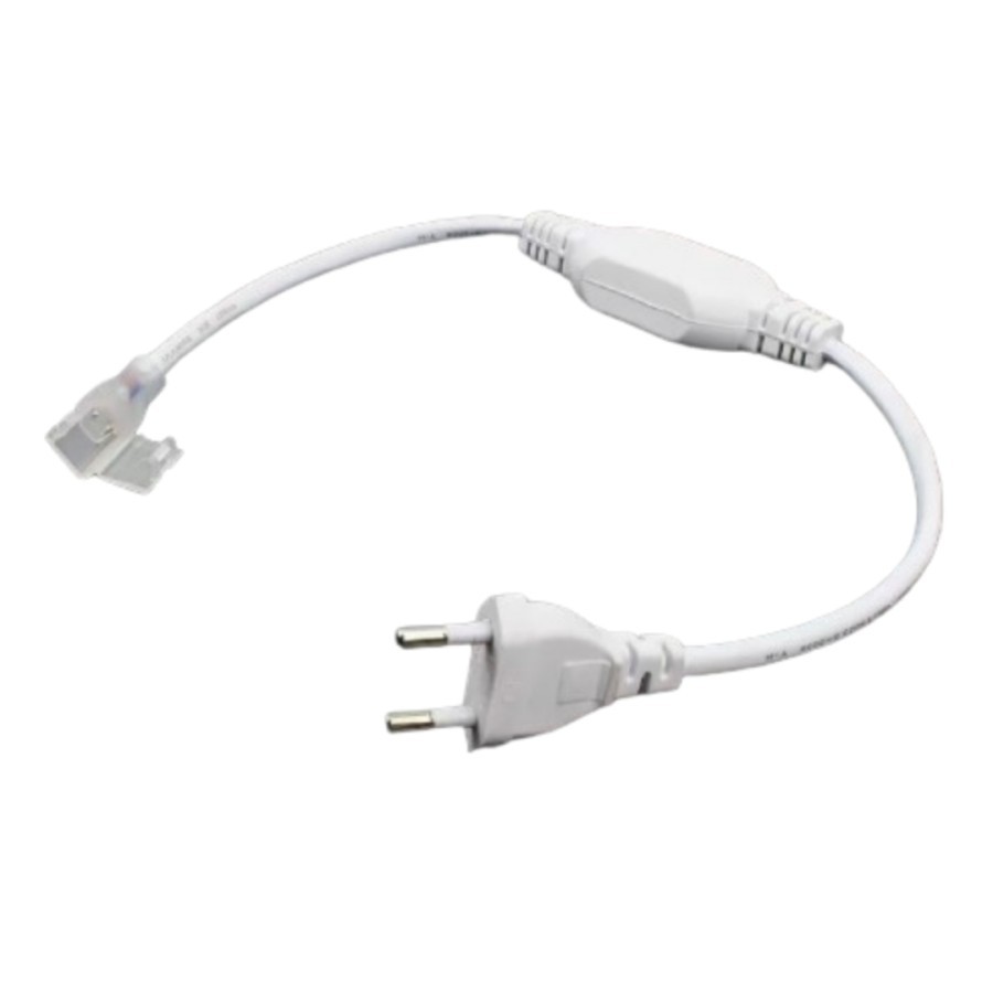 Kaber colokan lampu Neon Flex led Soket lampu Neon FLex Jepit