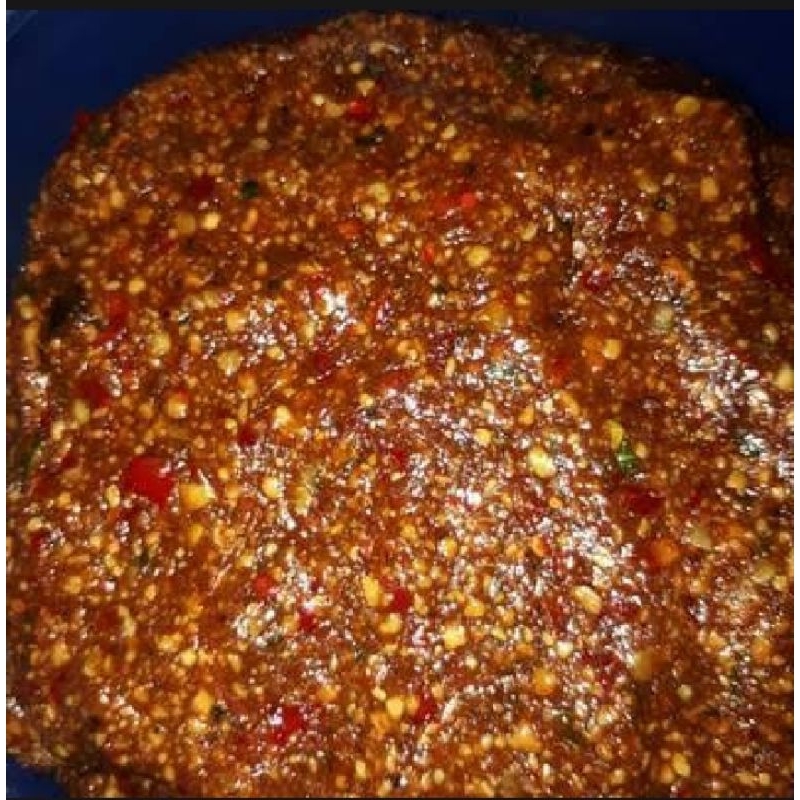 

SAMBAL PECEL PEDAS ASLI MADIUN 1KG