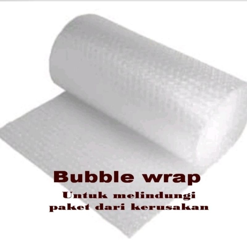 

BUBLE WRAP TAMBAHAN PACKING AGAR LEBIH AMAN. TIDAK DIJUAL TERPISAH