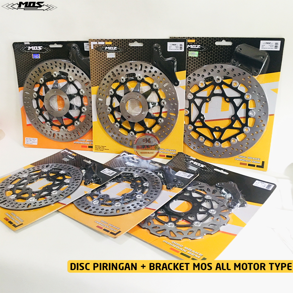 Piringan Cakram Depan Variasi / Disc Depan MOS Ukuran 260 MM Dan 300 MM Mio Soul Mio J Blade Revo Be