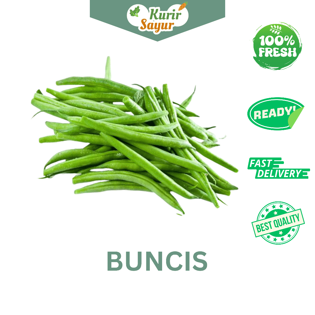

KURIR SAYUR - BUNCIS SEGAR 100 GR